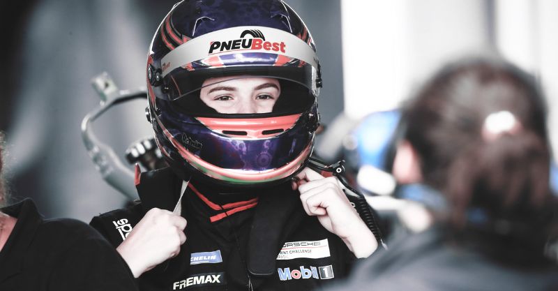 Patrocinada pela Pneubest: Antonella Bassani, a 1ª mulher a vencer a Porsche Cup Brasil